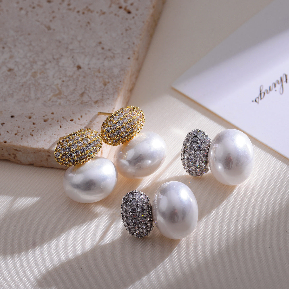 BOUCLES D’OREILLES PERLE