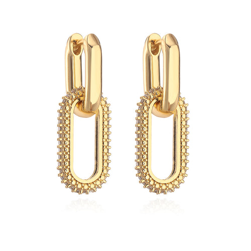 BOUCLES D’OREILLES OVALES