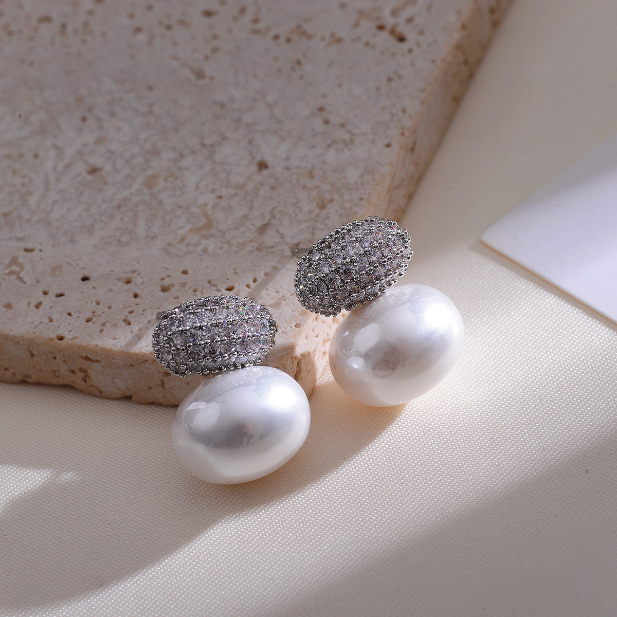 BOUCLES D’OREILLES PERLE