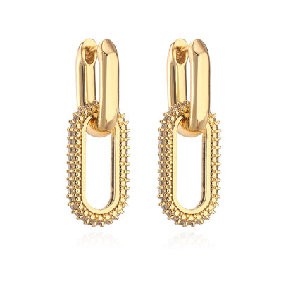 BOUCLES D’OREILLES OVALES