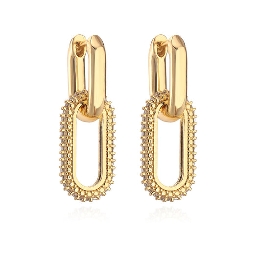BOUCLES D’OREILLES OVALES