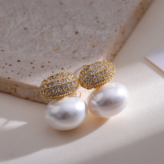 BOUCLES D’OREILLES PERLE