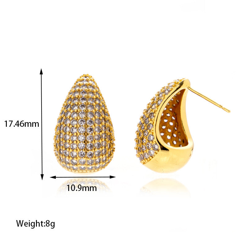 BOUCLES D’OREILLES « Les gouttelettes »